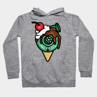 Cutest Turbo - Chocolate/Mint Ice Cream Hoodie